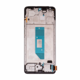 Дисплей (LCD) для Xiaomi Redmi Note 14 4G 24117RN76G, 24117RN76O 160х73mm з тачскріном та рамкою black (IPS) High Quality