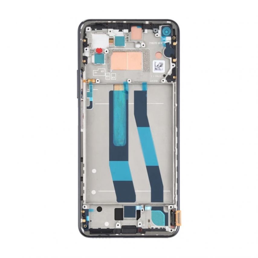 Дисплей (LCD) для Xiaomi Mi 11 Lite, Mi 11 Lite 5G, 11 Lite 5G NE з тачскріном та рамкою black Service Original