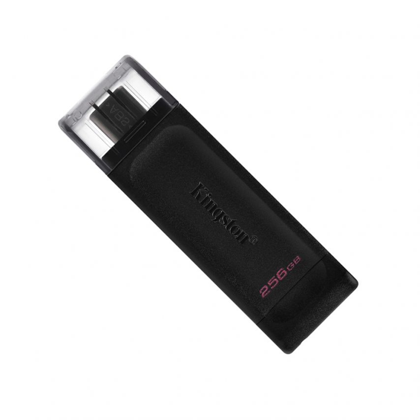 Флэш-память USB Kingston DataTraveller 70 Type-C 256GB USB 3.2 black