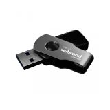 Флэш-память USB Wibrand Lizard 256GB USB 3.2 Gen 1 black