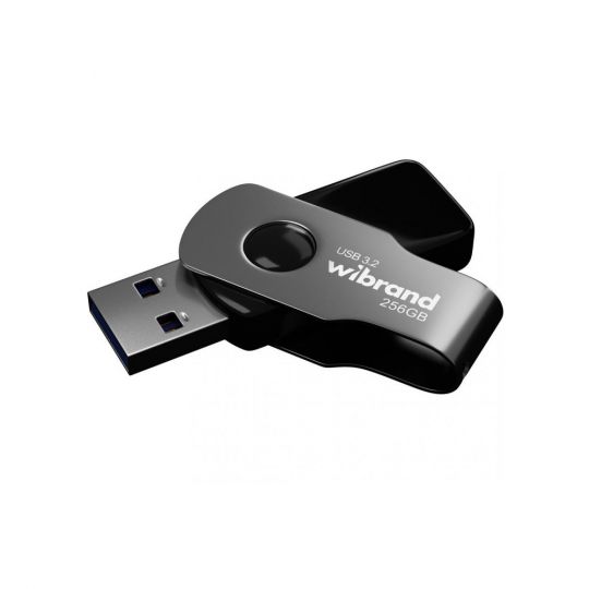 Флэш-память USB Wibrand Lizard 256GB USB 3.2 Gen 1 black - купить за 1 643.53 грн в Киеве, Украине