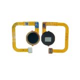Шлейф для Xiaomi Redmi Note 9, Redmi 10X зі сканером відбитка пальця black High Quality