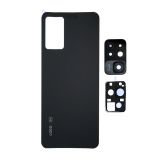 Задня кришка для Xiaomi Redmi Note 11 Pro Plus 5G зі склом камери Mysterious black Original Quality