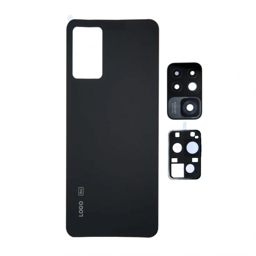 Задня кришка для Xiaomi Redmi Note 11 Pro Plus 5G зі склом камери Mysterious black Original Quality