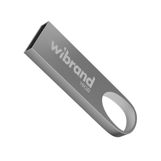 Флеш-пам'ять USB Wibrand Irbis 16GB USB 2.0 silver - купити за 179.82 грн у Києві, Україні