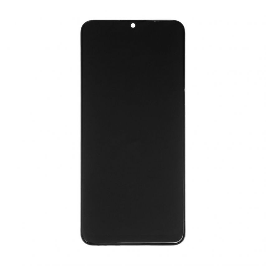 Дисплей (LCD) для Huawei Y6P MED-LX9N, Honor 9A MOA-LX9N с тачскрином и рамкой black (IPS) Original Quality