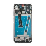 Дисплей (LCD) для Huawei P30 Lite, Huawei Nova 4e с тачскрином и рамкой black (IPS) Original Quality