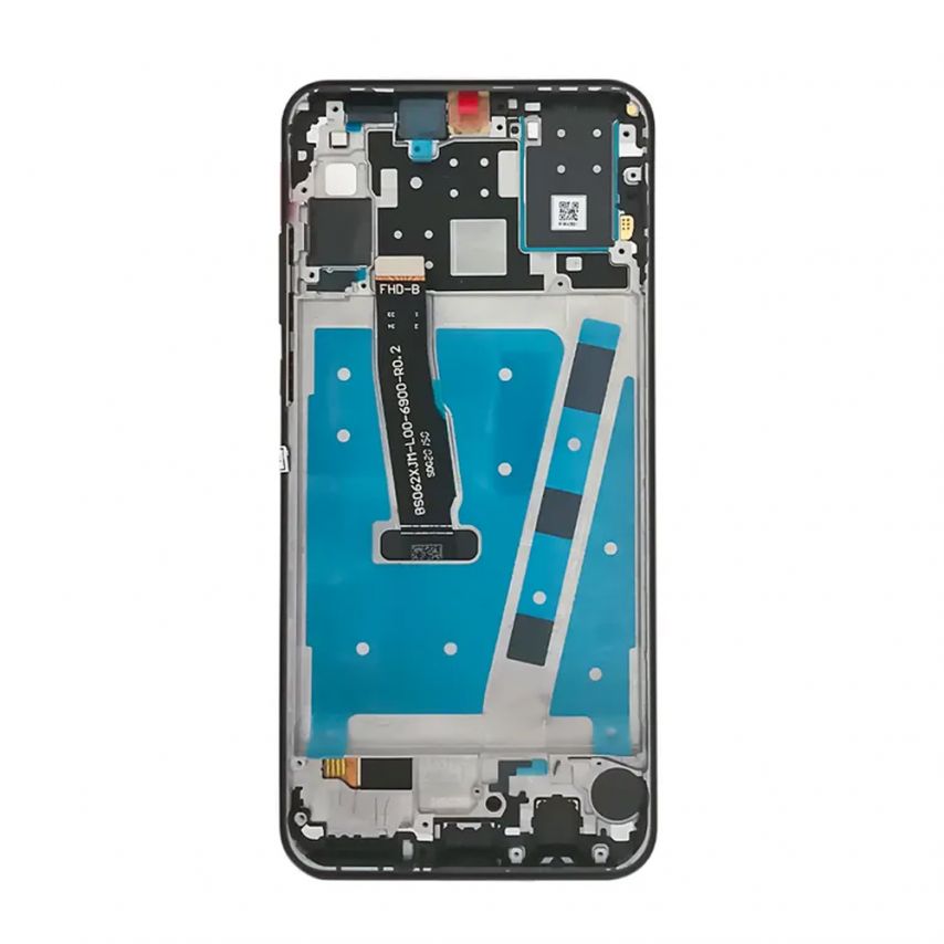 Дисплей (LCD) для Huawei P30 Lite, Huawei Nova 4e с тачскрином и рамкой black (IPS) Original Quality