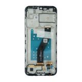 Дисплей (LCD) для Motorola Moto E6S XT2053 з тачскріном та рамкою black (TFT) Original Quality