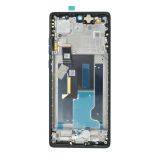 Дисплей (LCD) для Motorola Moto Edge 50 Fusion/XT2429/XT2429-1/XT2429-2 с тачскрином и рамкой forest blue (Oled) Original Quality