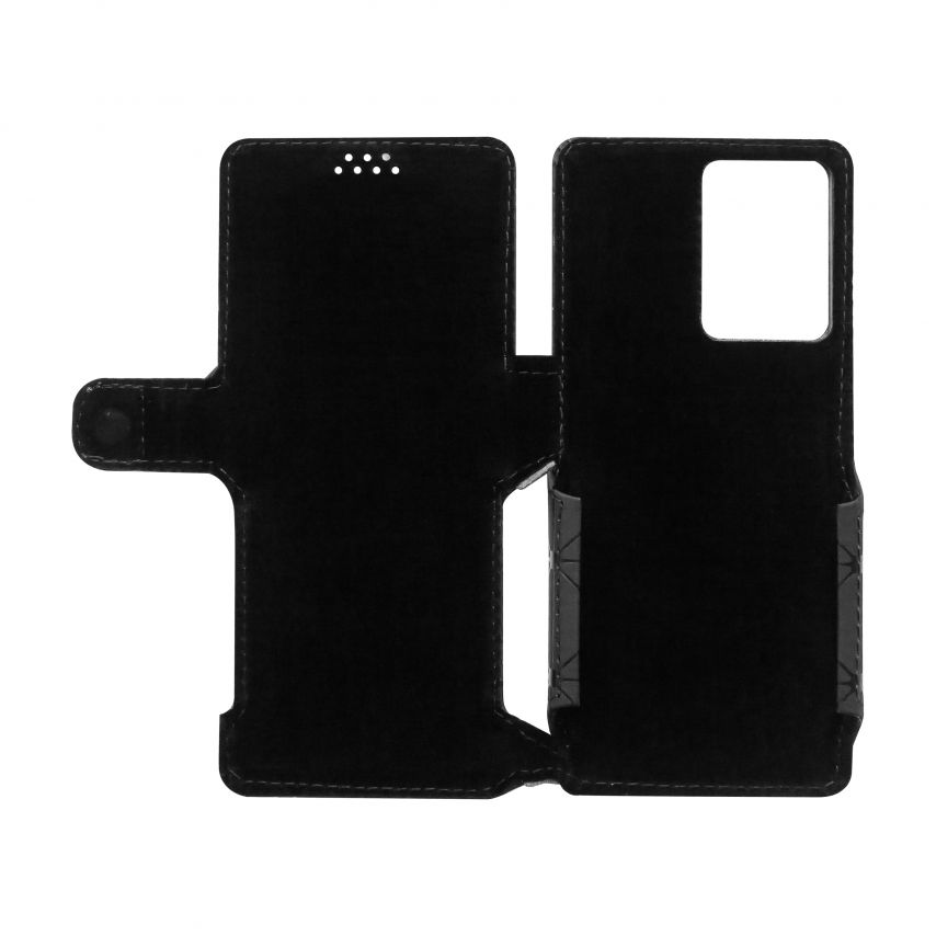 Чохол-книжка Status (18:9) 6.5'' ромб black