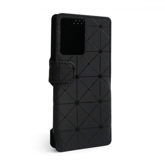 Чехол-книжка Status (18:9) 6.0'' ромб black - купить за 199.35 грн в Киеве, Украине