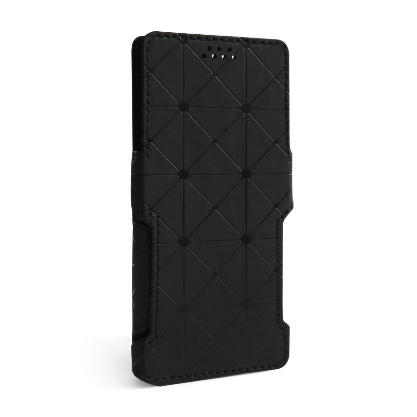 Чехол-книжка Status (18:9) 6.0'' ромб black