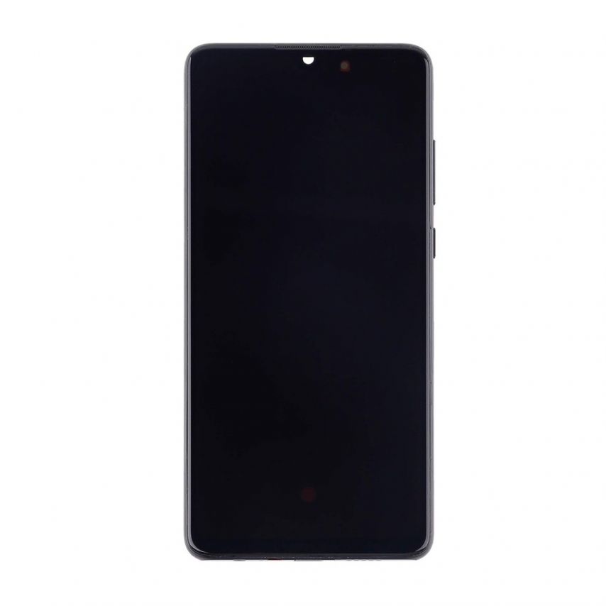 Дисплей (LCD) для Huawei P30 з тачскріном та рамкою black (Oled) Original Quality