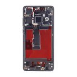 Дисплей (LCD) для Huawei P30 з тачскріном та рамкою black (Oled) Original Quality