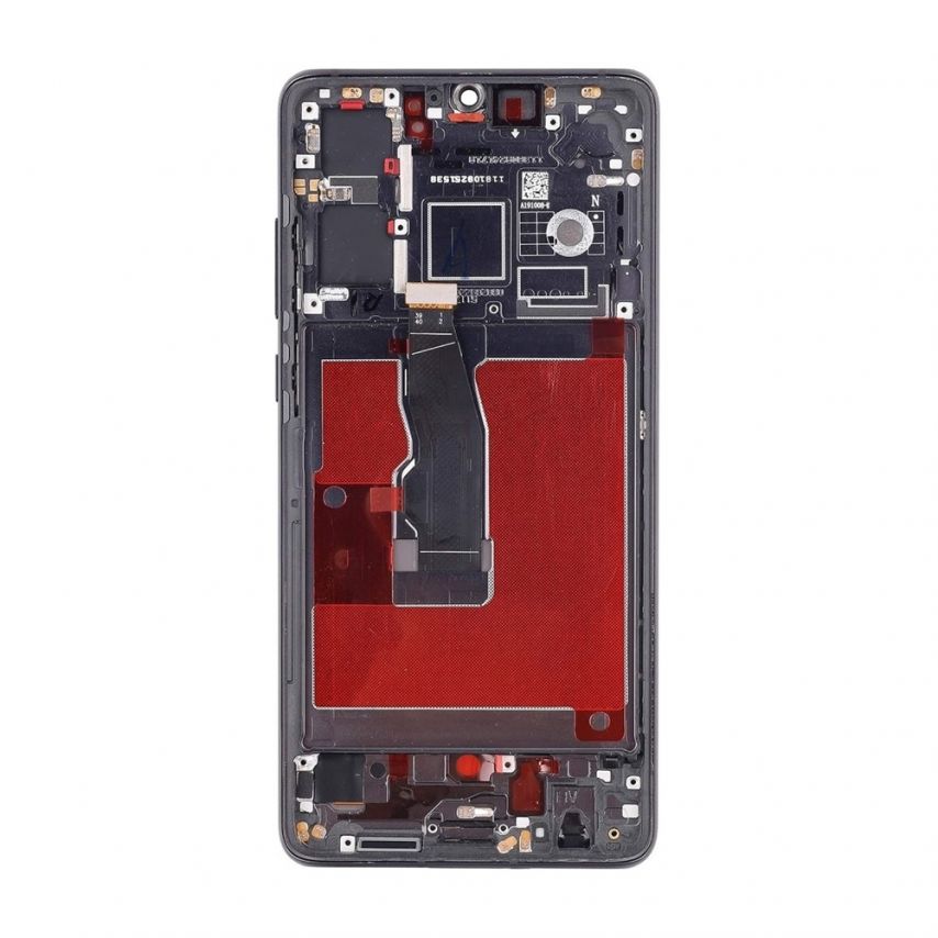 Дисплей (LCD) для Huawei P30 з тачскріном та рамкою black (Oled) Original Quality