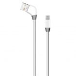 Кабель USB WALKER C340 Lightning white - купити за 41.00 грн у Києві, Україні