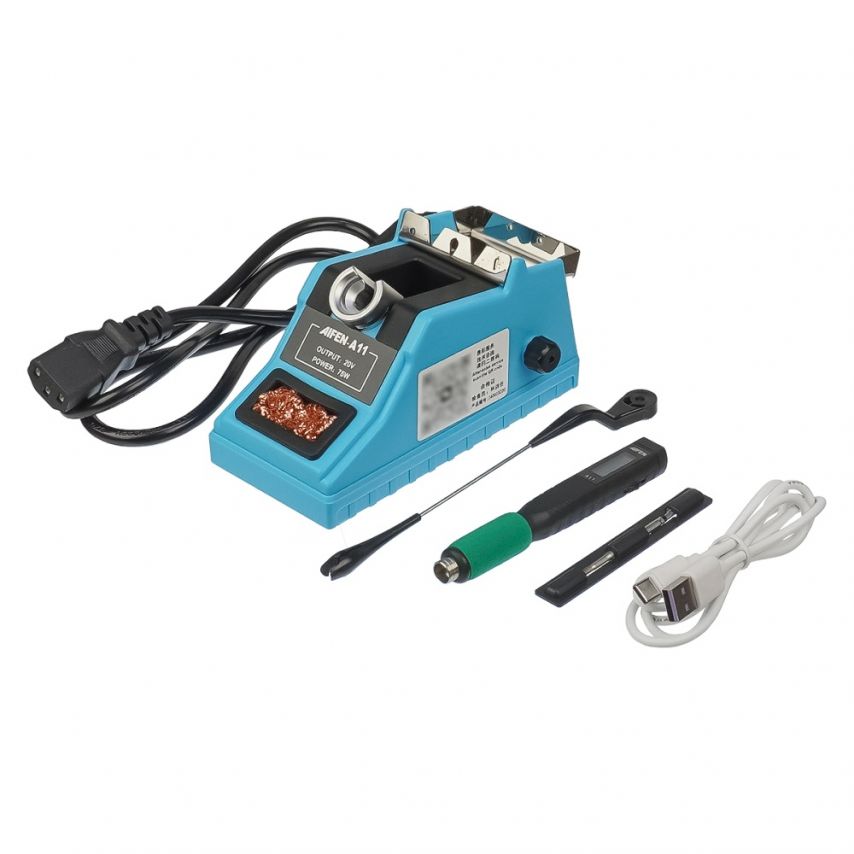 Паяльна станція Aifen A11 (паяльник JBC 210, 5V/10W - 20V/75W, 100-450°C)