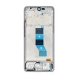 Дисплей (LCD) для Xiaomi Poco M7 Pro 5G з тачскріном та рамкою Lavender Frost Service Original