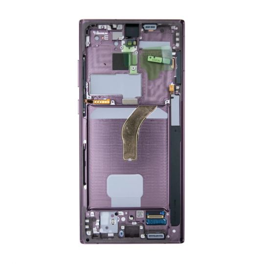 Дисплей (LCD) для Samsung Galaxy S22 Ultra/S908 (2022) с тачскрином и рамкой Burgundy (Oled) Original Quality