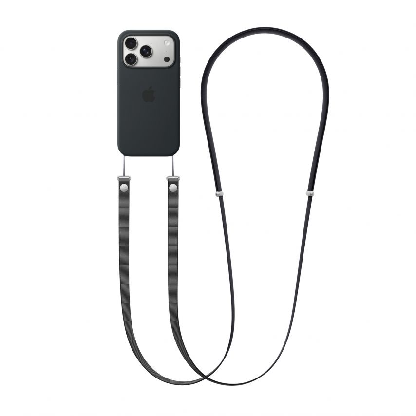 Ремінець для Apple iPhone Crossbody Strap black