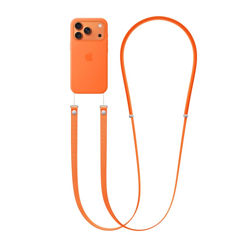 Ремешок для Apple iPhone Crossbody Strap orange