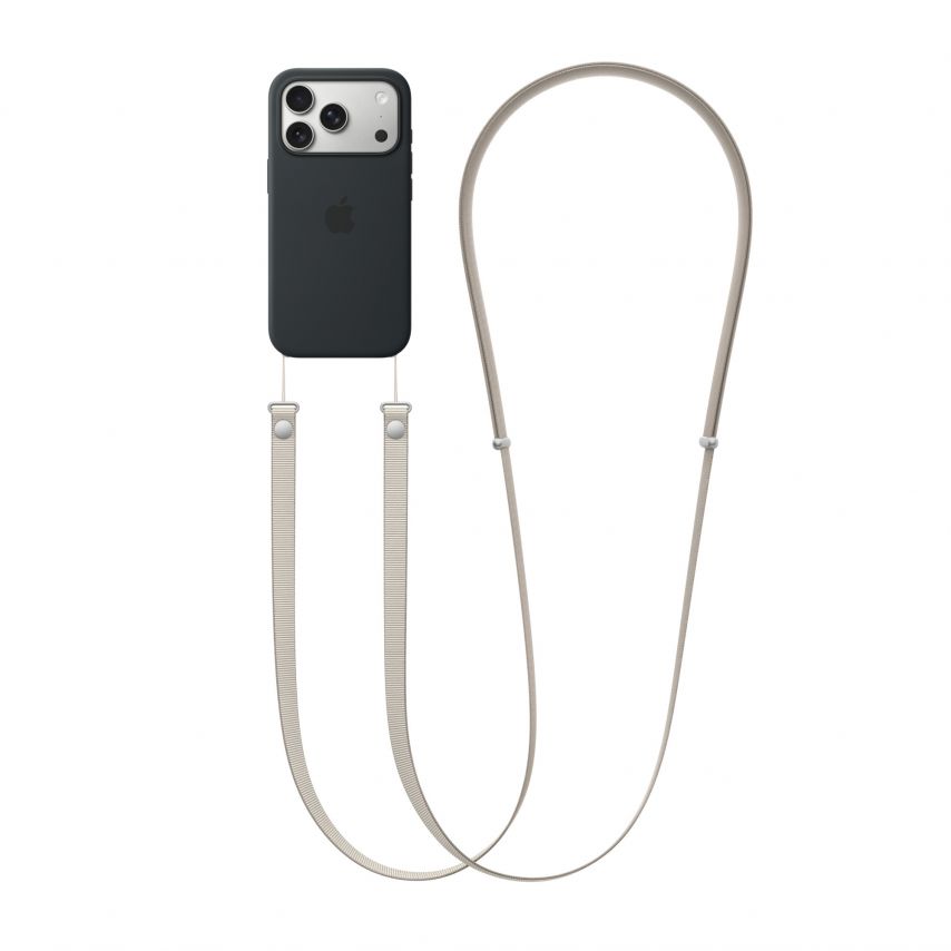 Ремешок для Apple iPhone Crossbody Strap grey-beige