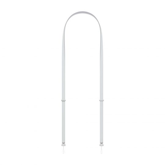 Ремешок для Apple iPhone Crossbody Strap grey-silver - купить за 886.00 грн в Киеве, Украине