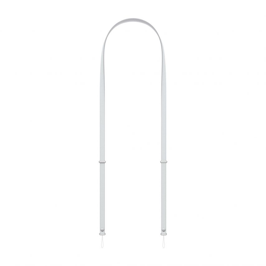 Ремінець для Apple iPhone Crossbody Strap grey-silver