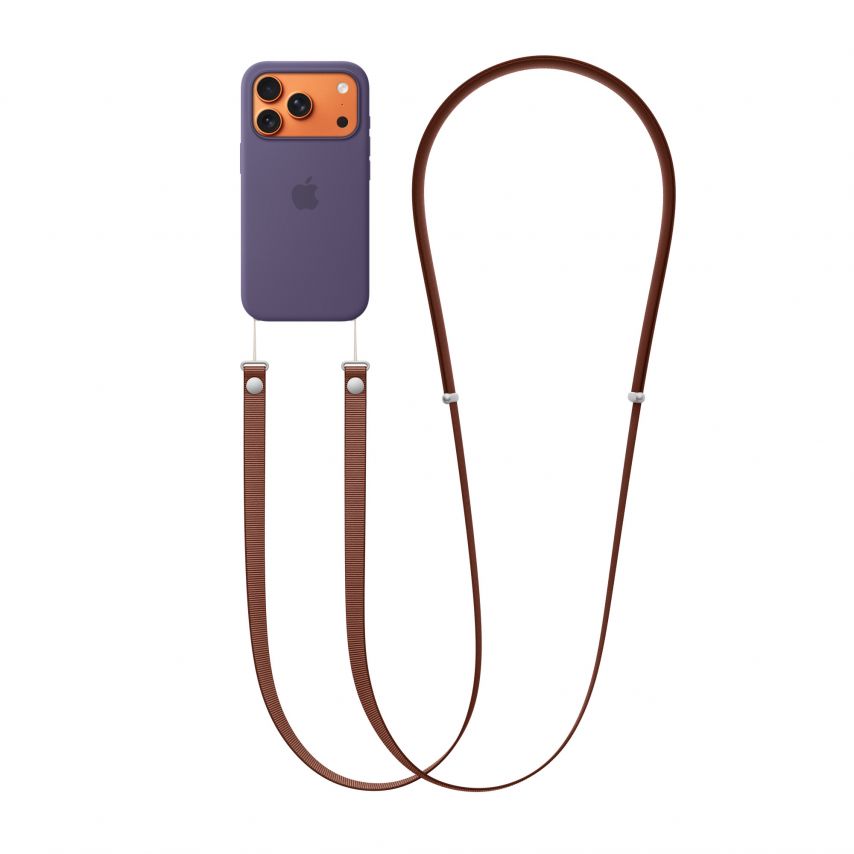 Ремінець для Apple iPhone Crossbody Strap brown