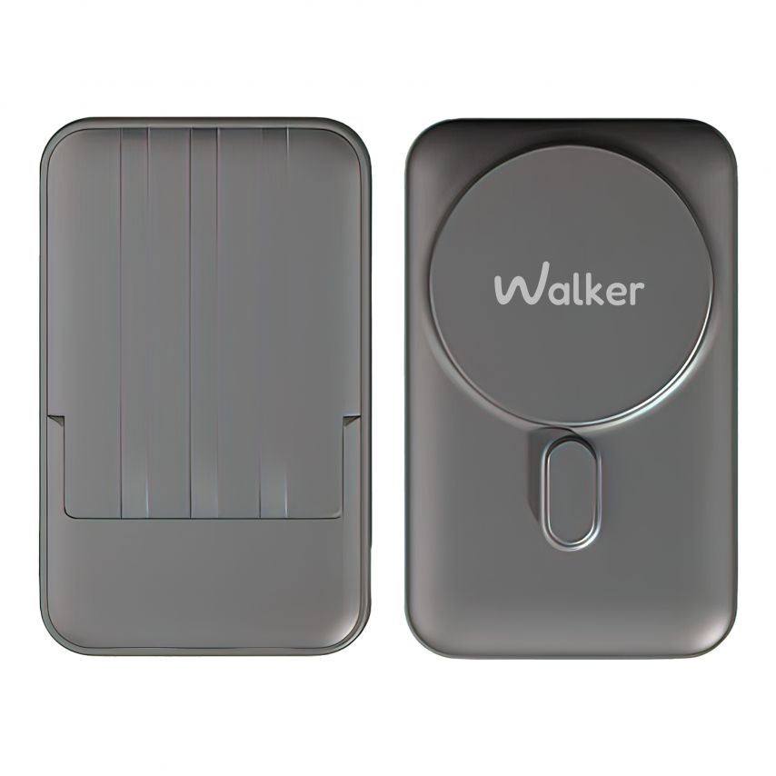 Power Bank WALKER WB-710 10000mAh Magsafe з підставкою black