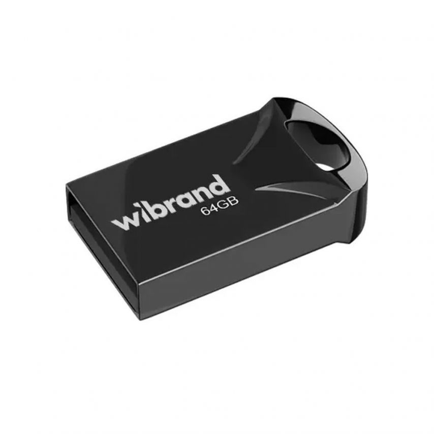 Флеш-память USB Wibrand Hawk 64GB USB 2.0 black