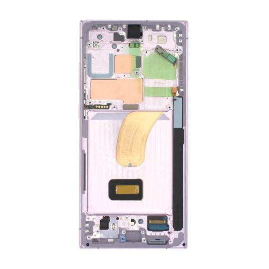 Дисплей (LCD) для Samsung Galaxy S23 Ultra/S918 (2023) з тачскріном та рамкою lavender (Oled) Original Quality