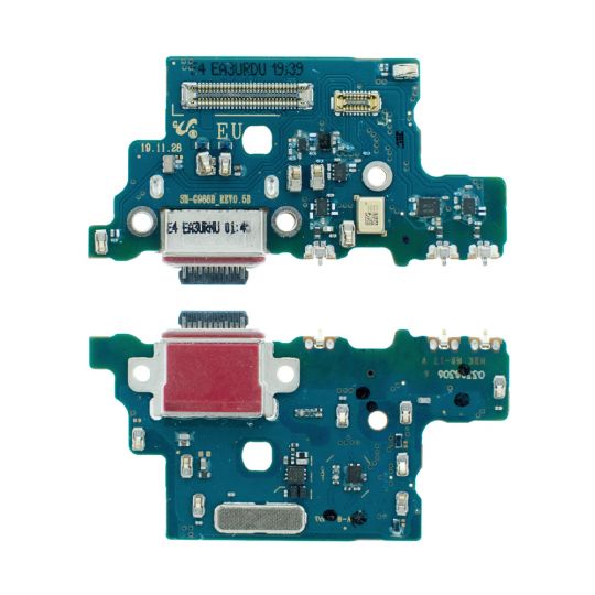 Шлейф (нижняя плата) для Samsung Galaxy S20 Ultra/G988 (2020) с разъемом зарядки и микрофоном black Original (снятый) - купить за 699.05 грн в Киеве, Украине