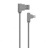Кабель USB WALKER C540 Lightning grey - купить за 39.90 грн в Киеве, Украине