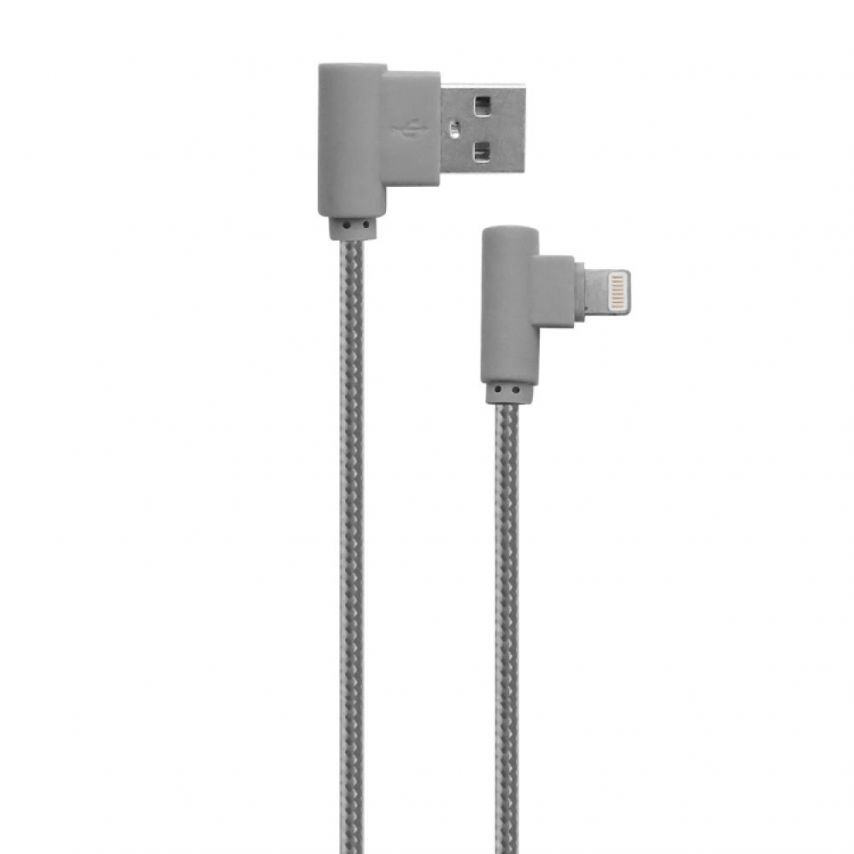 Кабель USB WALKER C540 Lightning grey