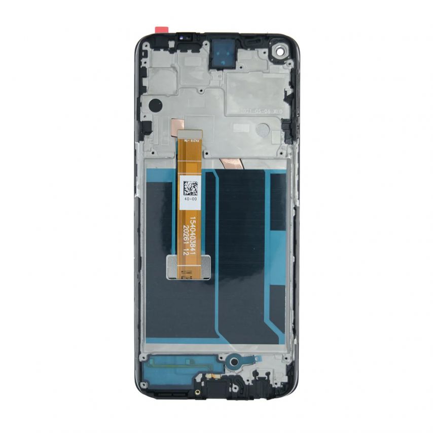 Дисплей (LCD) для OnePlus Nord N10 5G з тачскріном та рамкою black (IPS) Original Quality
