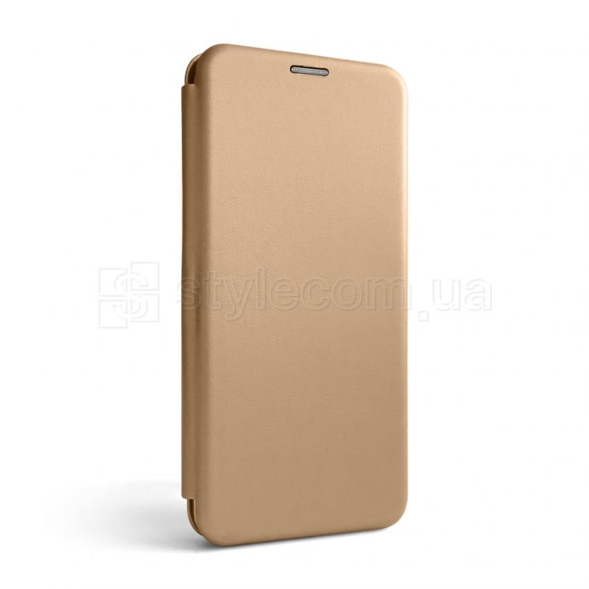 Чехол-книжка Premium для Samsung Galaxy A12/A125 (2020) gold