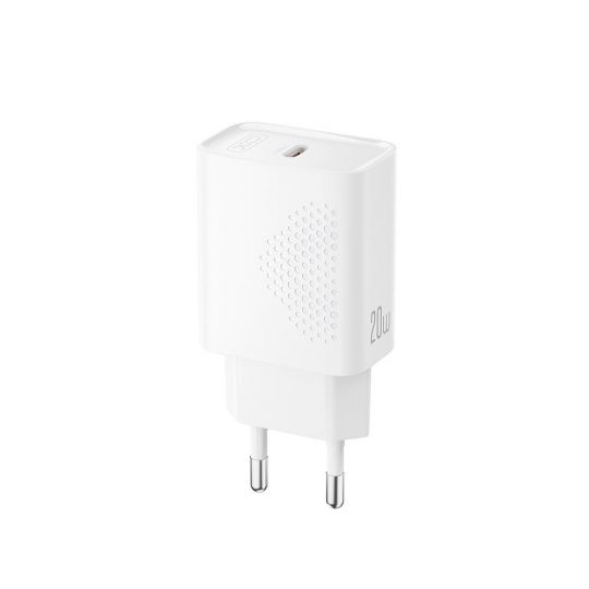 Мережевий зарядний пристрій (адаптер) XO L160 PD_20W white - купити за 124.04 грн у Києві, Україні