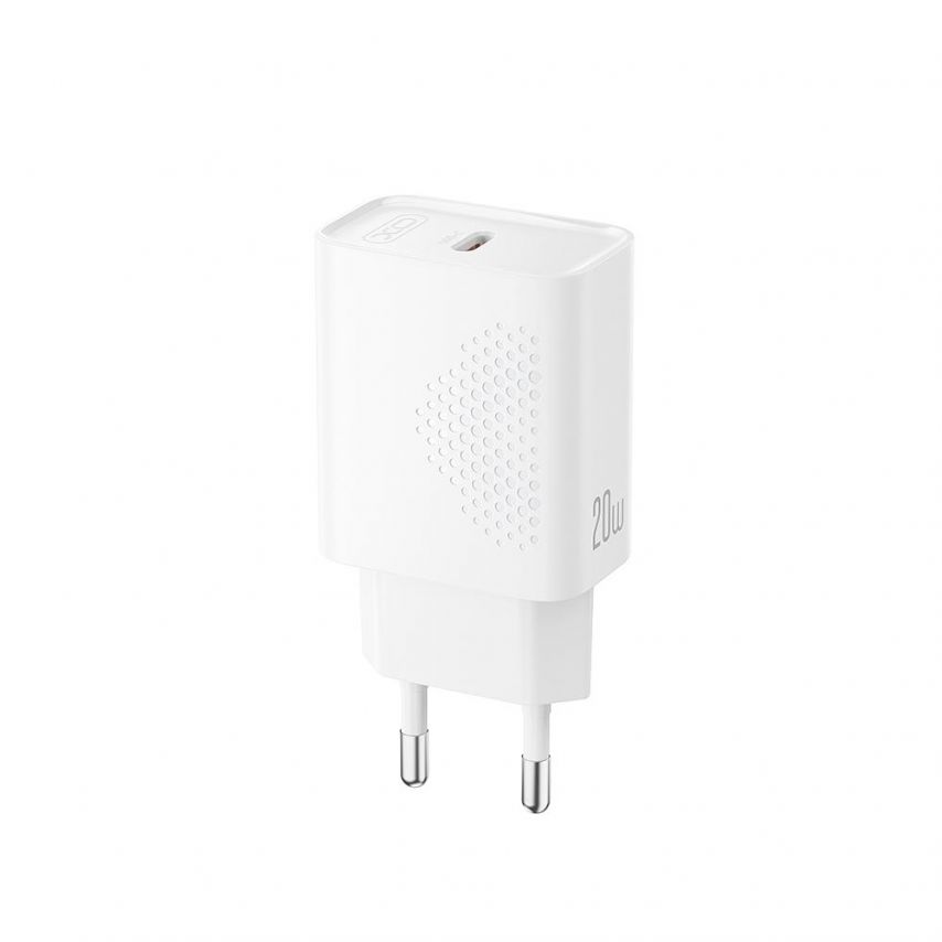 Сетевое зарядное устройство (адаптер) XO L160 PD_20W white