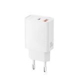 Мережевий зарядний пристрій (адаптер) XO L161 PD_20W / QC3.0_18W white