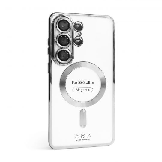Чохол з функцією MagSafe для Samsung Galaxy S26 Ultra/S948 (2026) silver (10) - купити за 221.50 грн у Києві, Україні