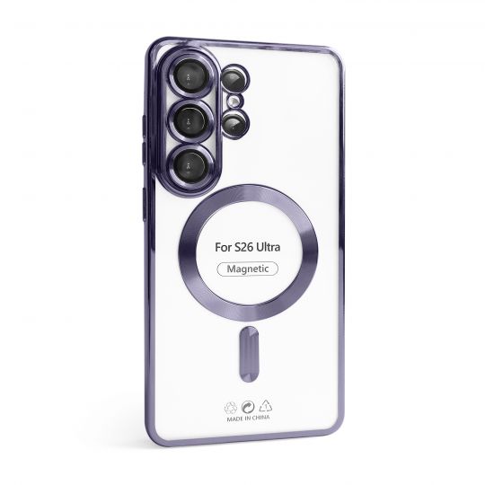 Чохол з функцією MagSafe для Samsung Galaxy S26 Ultra/S948 (2026) purple (11) - купити за 221.50 грн у Києві, Україні