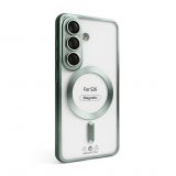 Чехол с функцией MagSafe для Samsung Galaxy S26/S942 (2026) mint-green (05) матовый