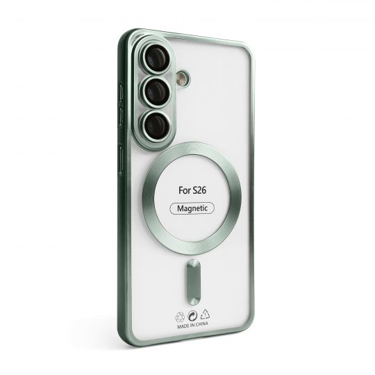 Чехол с функцией MagSafe для Samsung Galaxy S26/S942 (2026) mint-green (05) матовый - купить за 221.50 грн в Киеве, Украине