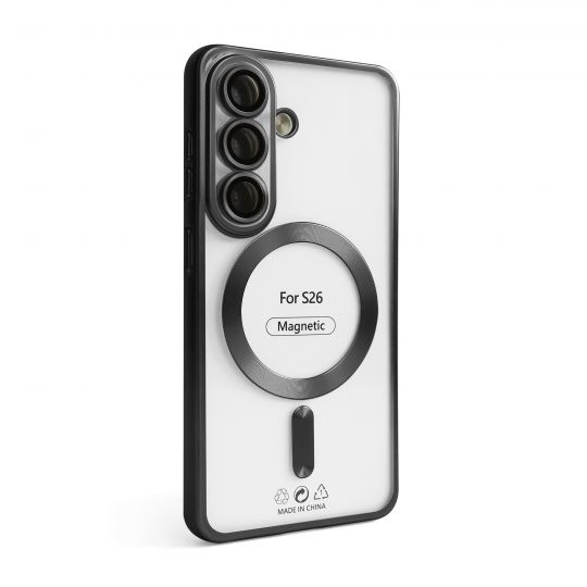 Чехол с функцией MagSafe для Samsung Galaxy S26/S942 (2026) black (09) матовый - купить за 221.50 грн в Киеве, Украине