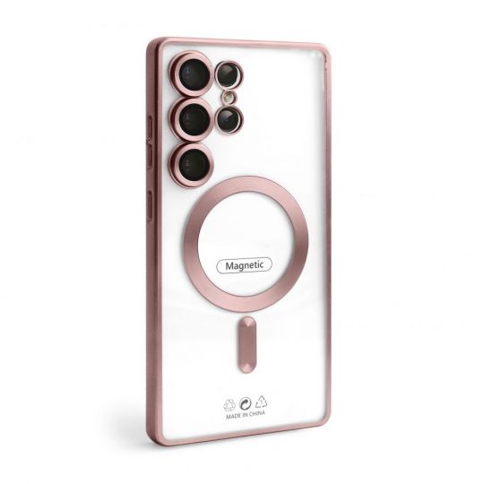 Чохол з функцією MagSafe для Samsung Galaxy S26 Ultra/S948 (2026) pink (06) матовий - купити за 221.50 грн у Києві, Україні