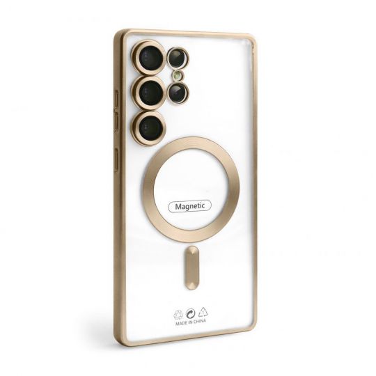 Чохол з функцією MagSafe для Samsung Galaxy S26 Ultra/S948 (2026) gold (03) матовий - купити за 221.50 грн у Києві, Україні
