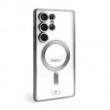 Чехол с функцией MagSafe для Samsung Galaxy S26 Ultra/S948 (2026) silver (10) матовый