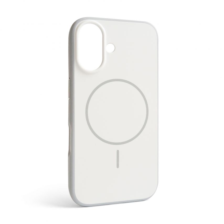Чохол Soft Matte з MagSafe для Apple iPhone 16 white